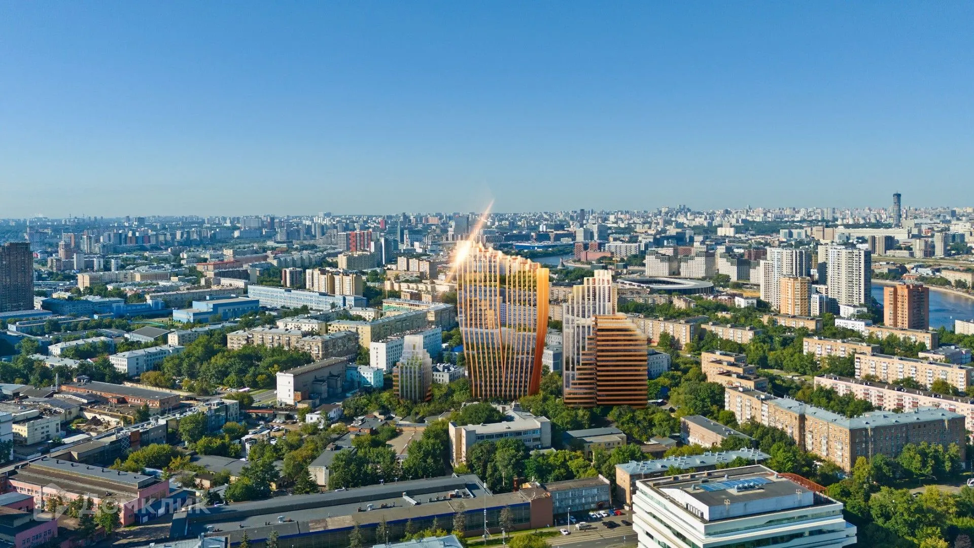 Планировка 3-комнатной квартиры 59.5 м² в ЖК Симоновский Вал, г. Москва — фото 6