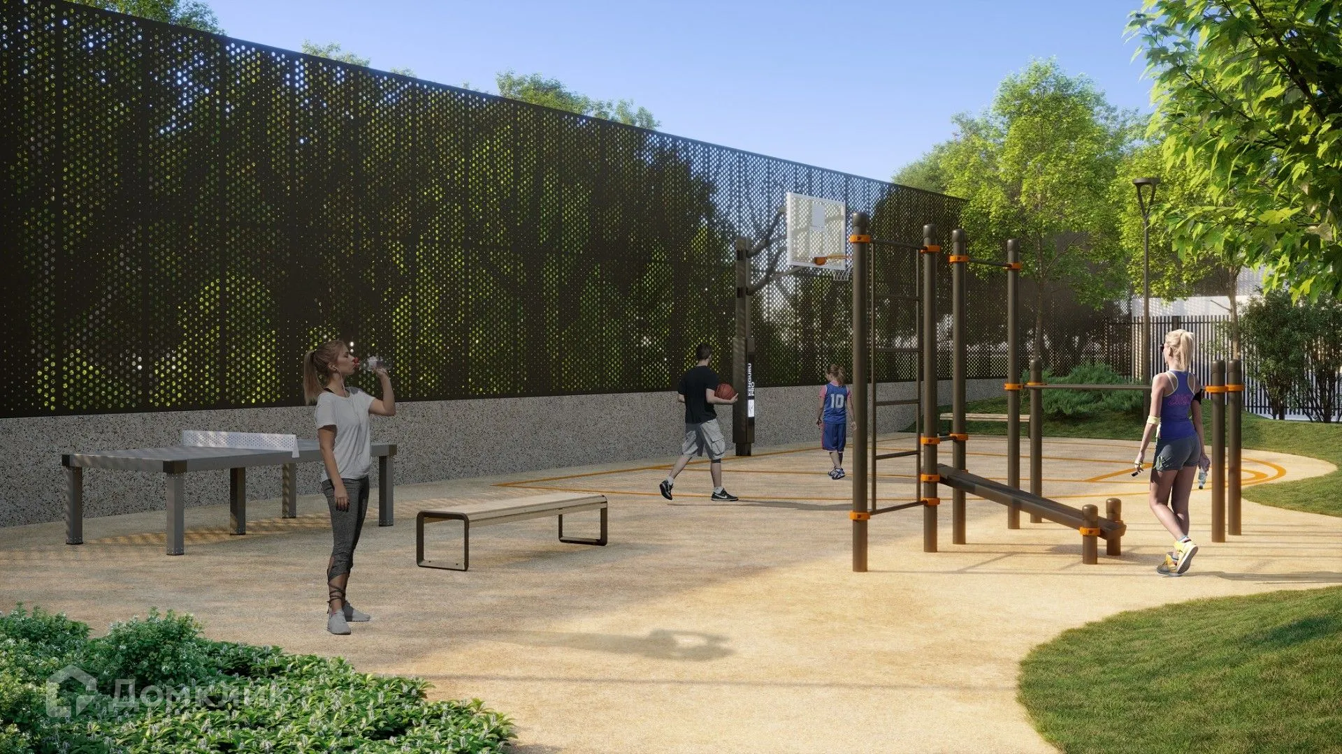 Планировка 3-комнатной квартиры 59.5 м² в ЖК Симоновский Вал, г. Москва — фото 10