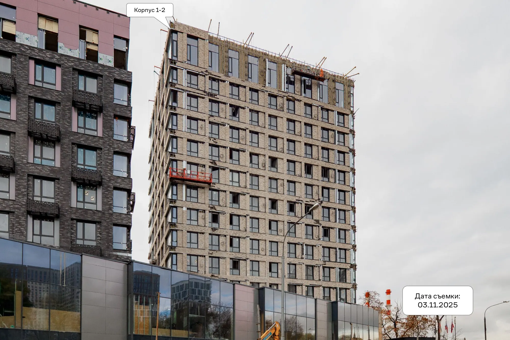 ЖК Верейская 41 ход строительства