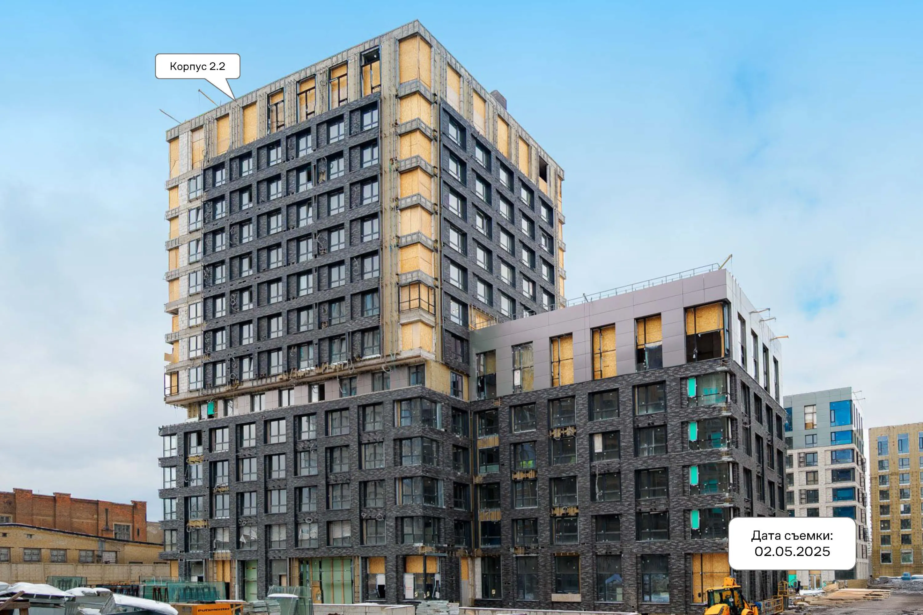 ЖК Верейская 41 ход строительства