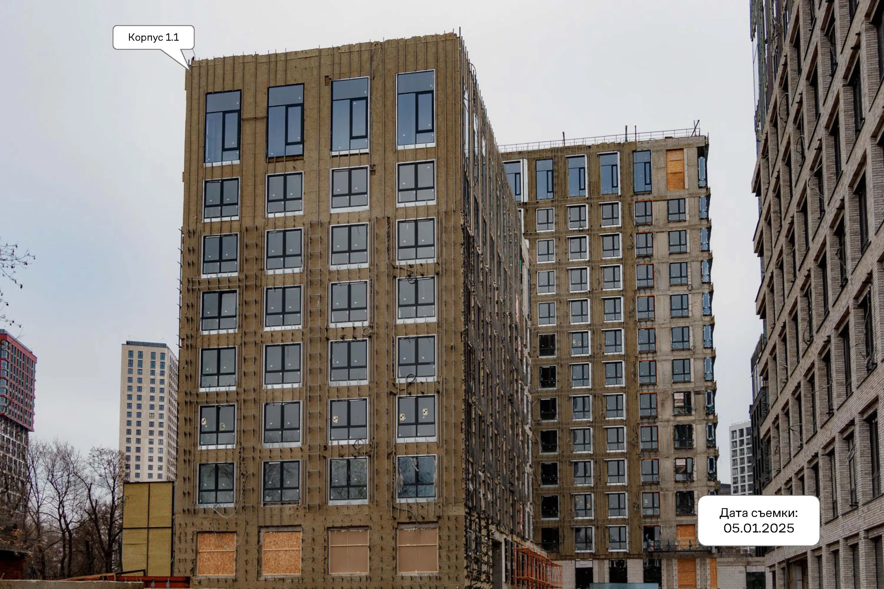 ЖК Верейская 41 ход строительства