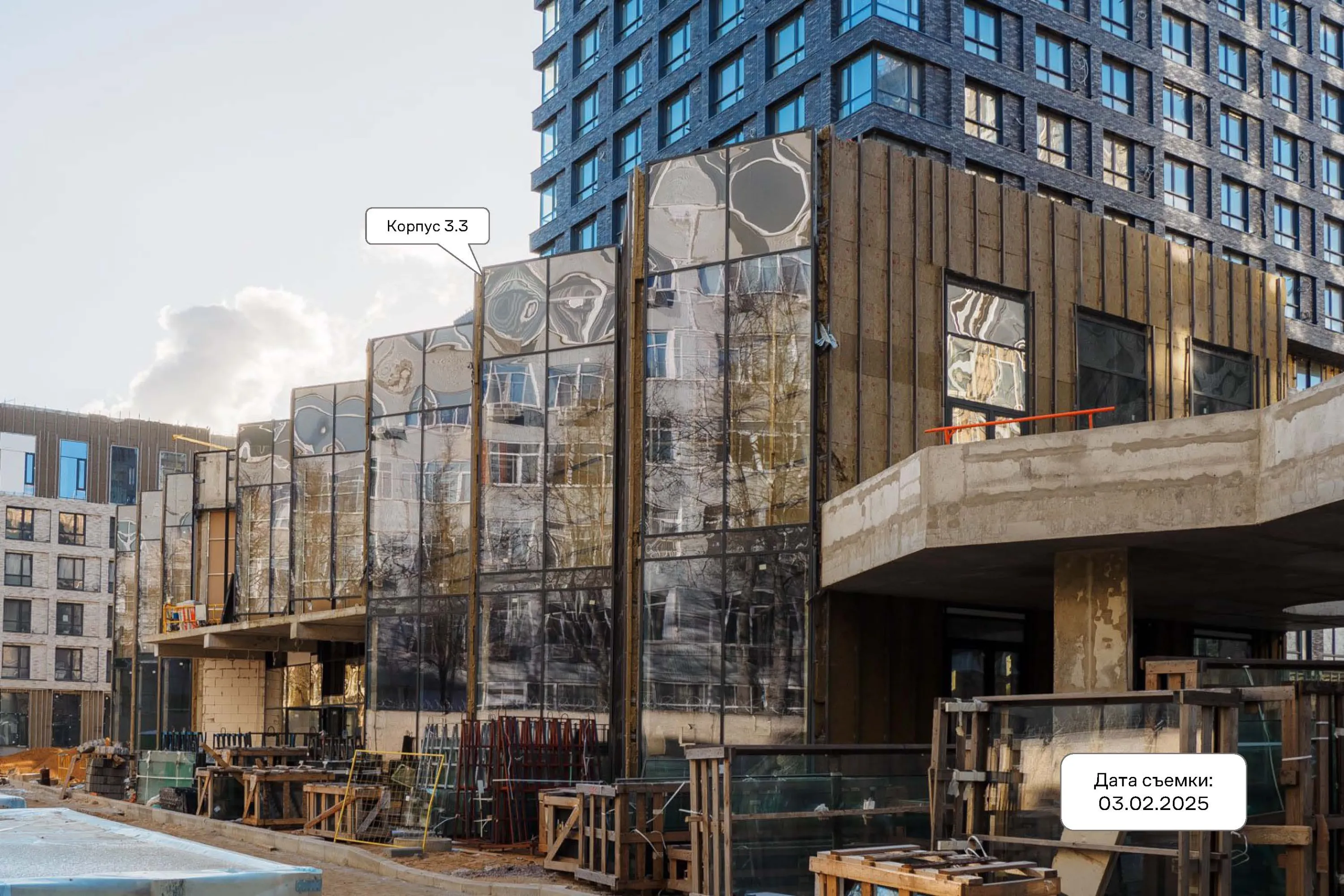 ЖК Верейская 41 ход строительства