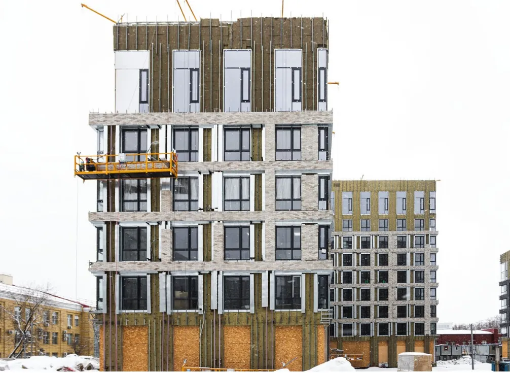 ЖК Верейская 41 ход строительства