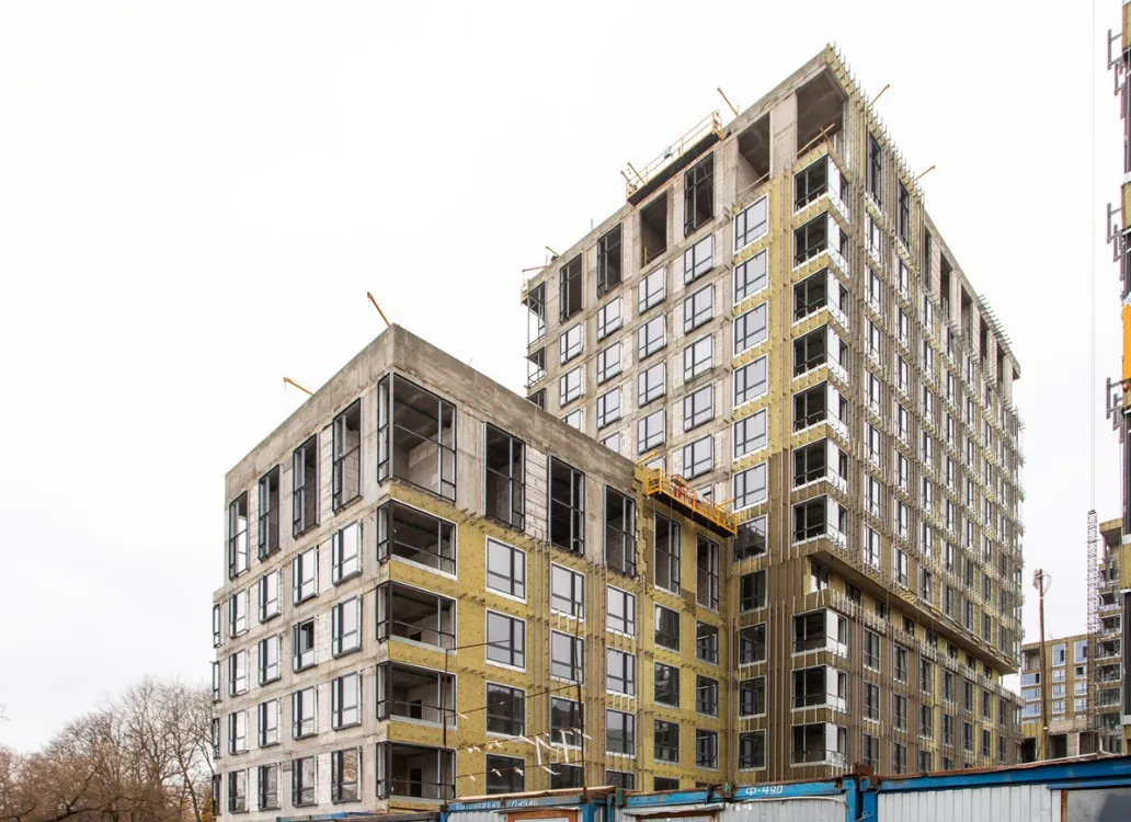 ЖК Верейская 41 ход строительства