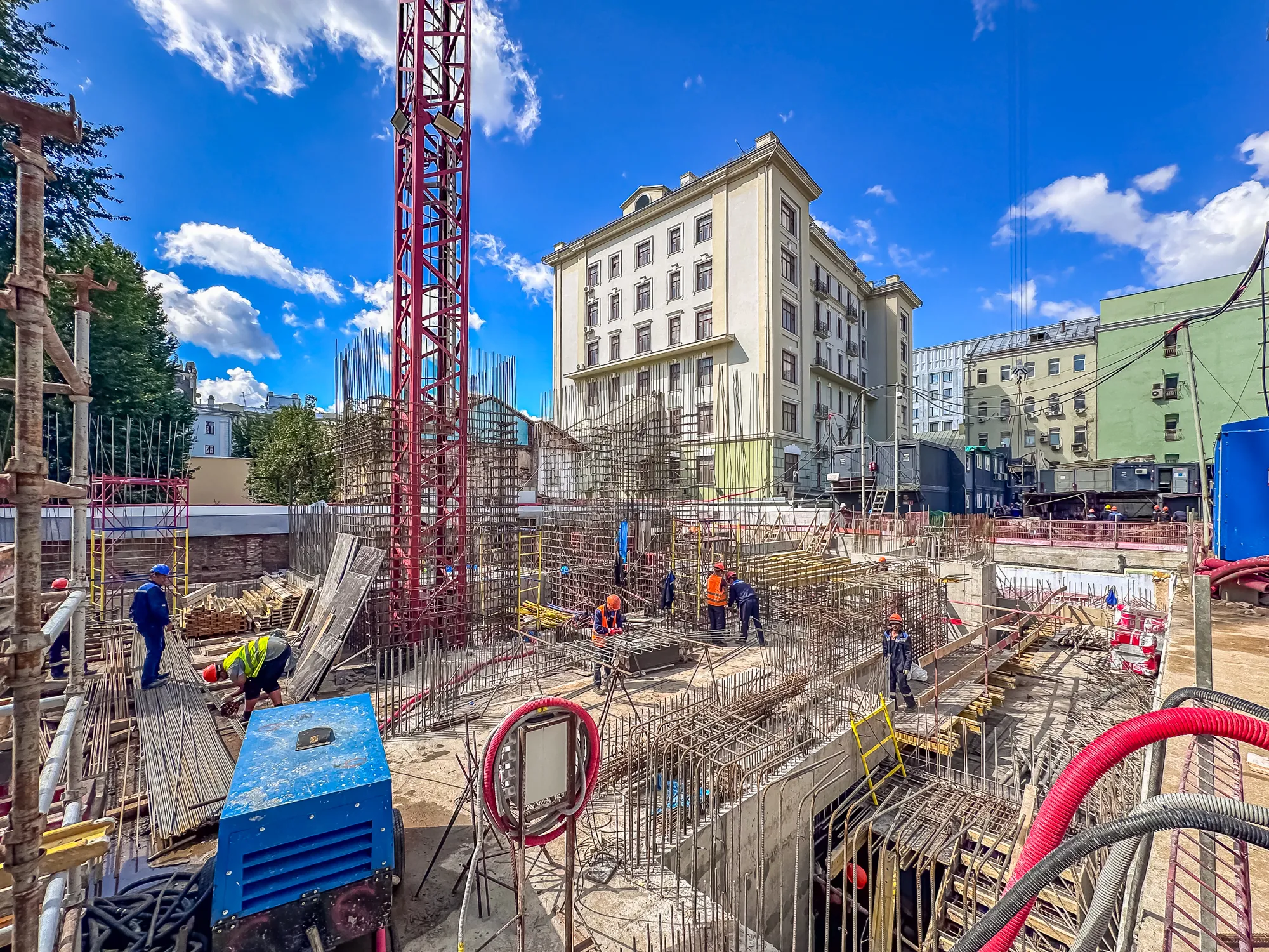 ЖК Фамильный дом LUCE (Луче) ход строительства