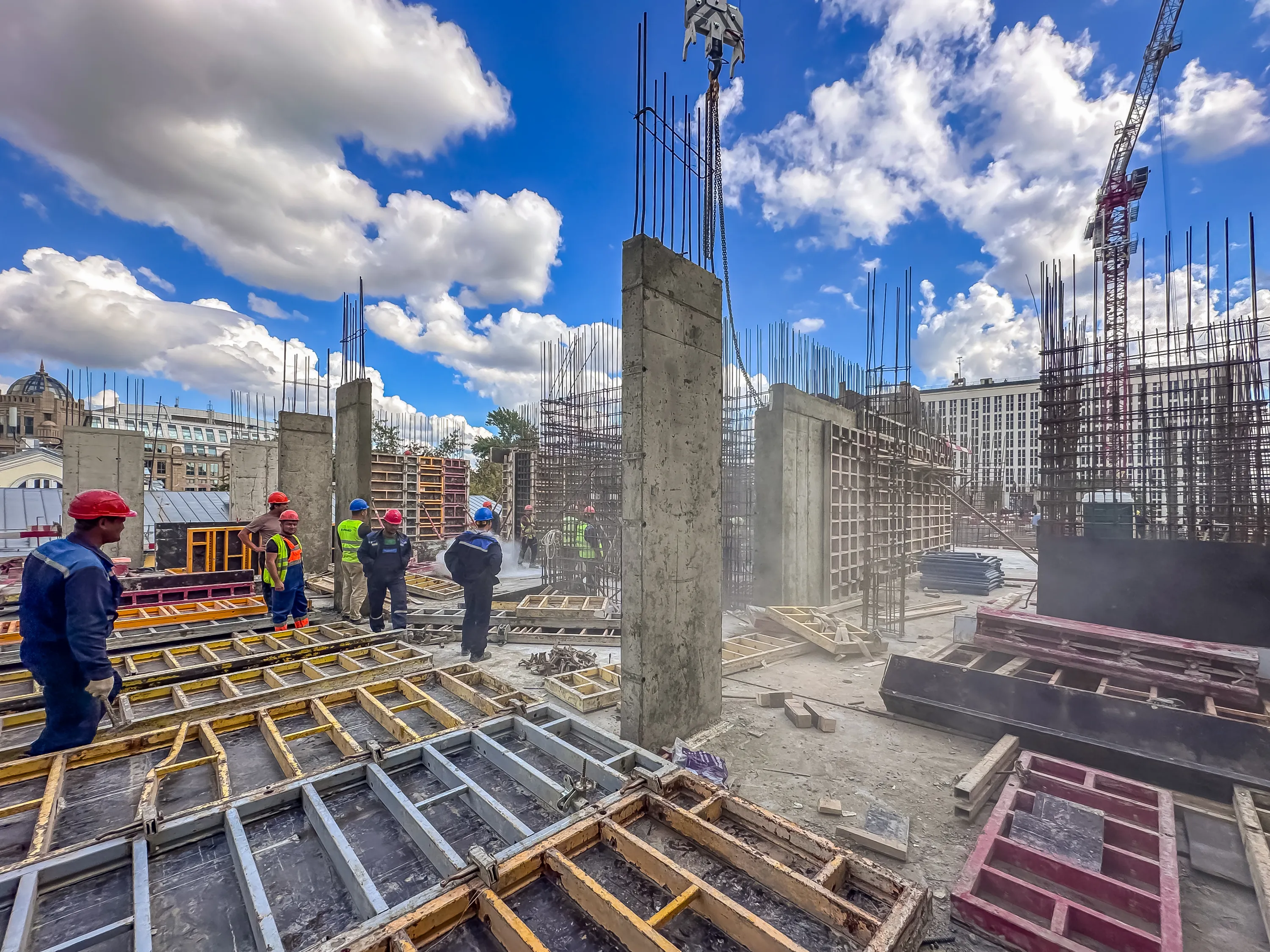 ЖК Фамильный дом LUCE (Луче) ход строительства