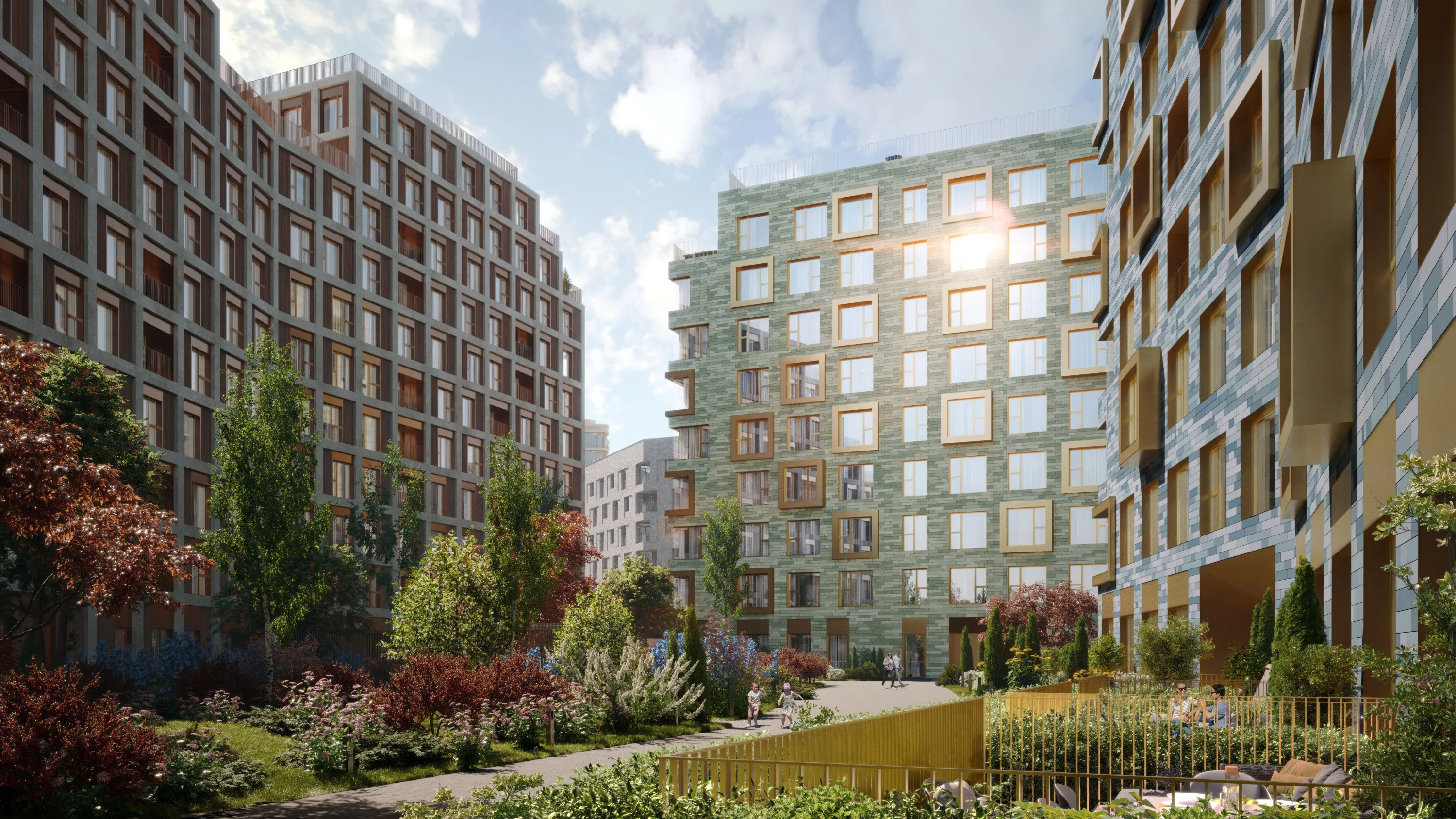 Планировка 1-комнатной квартиры 48.7 м² в ЖК СберСити - квартал В14, г. Москва — фото 1