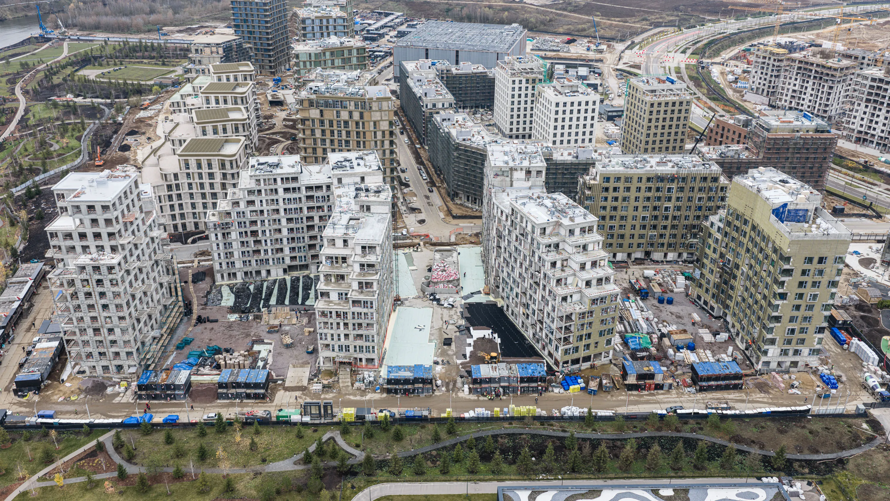 СберСити - квартал В14 ход строительства