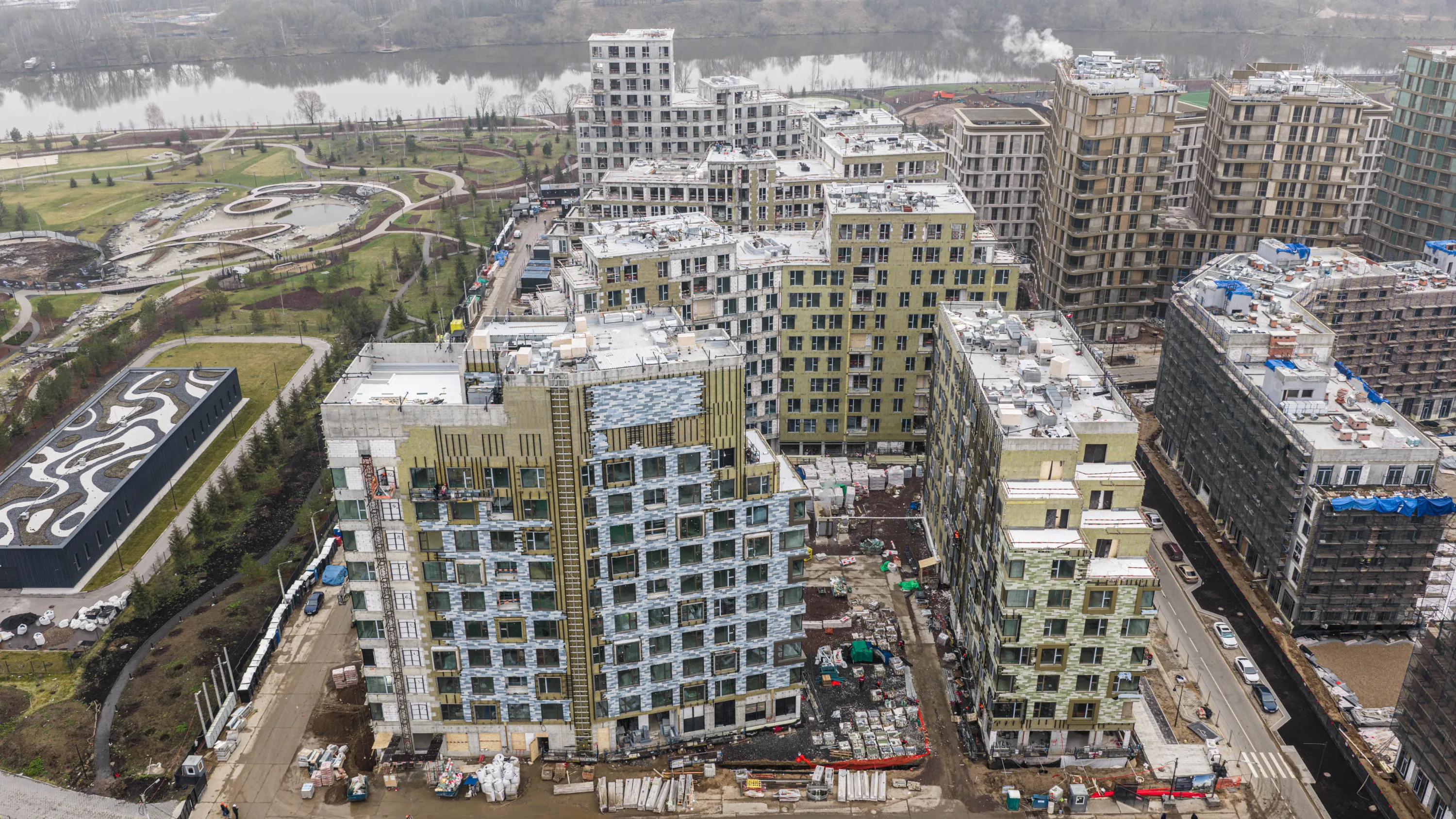 СберСити - квартал В14 ход строительства