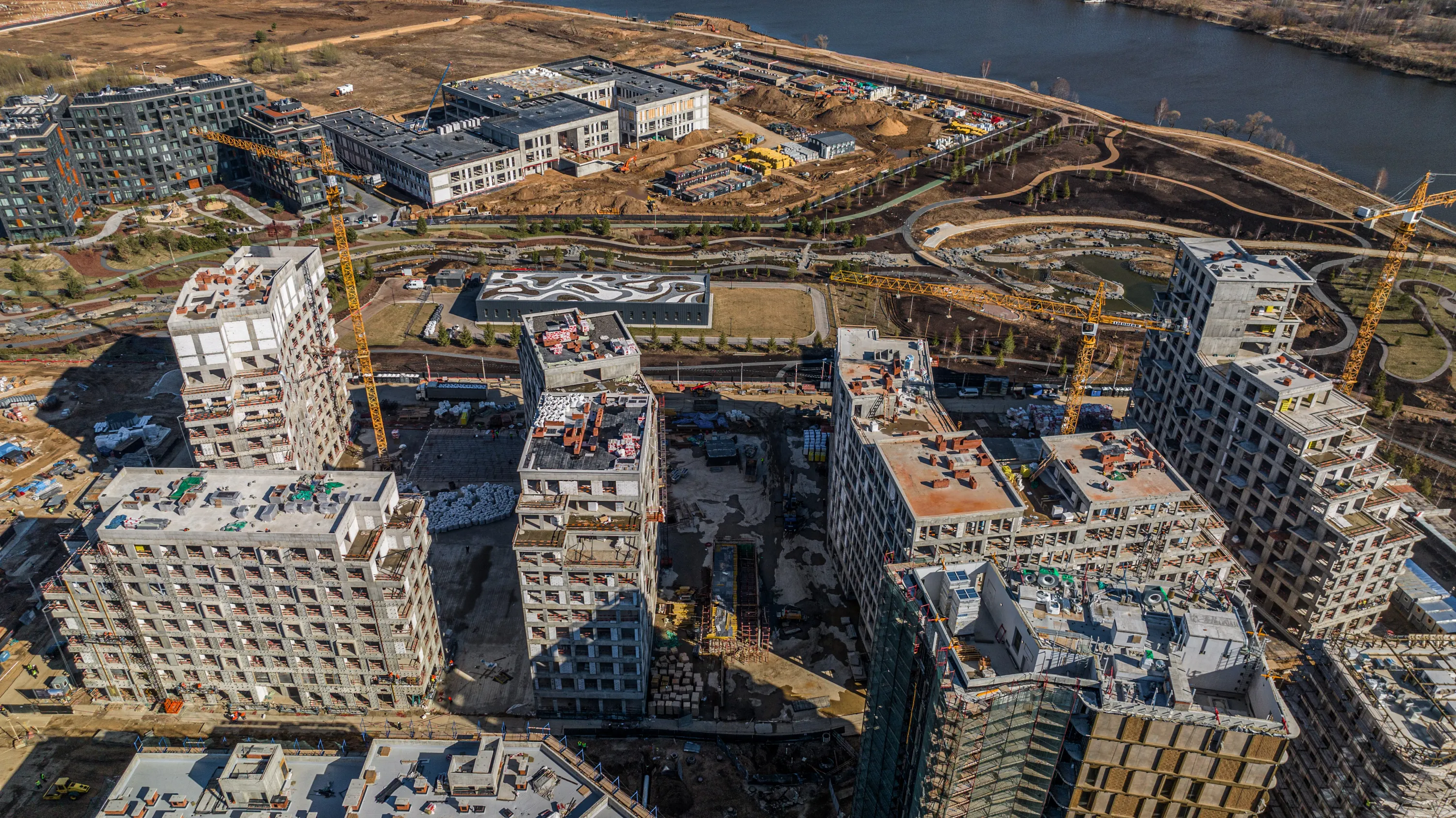 СберСити - квартал В14 ход строительства