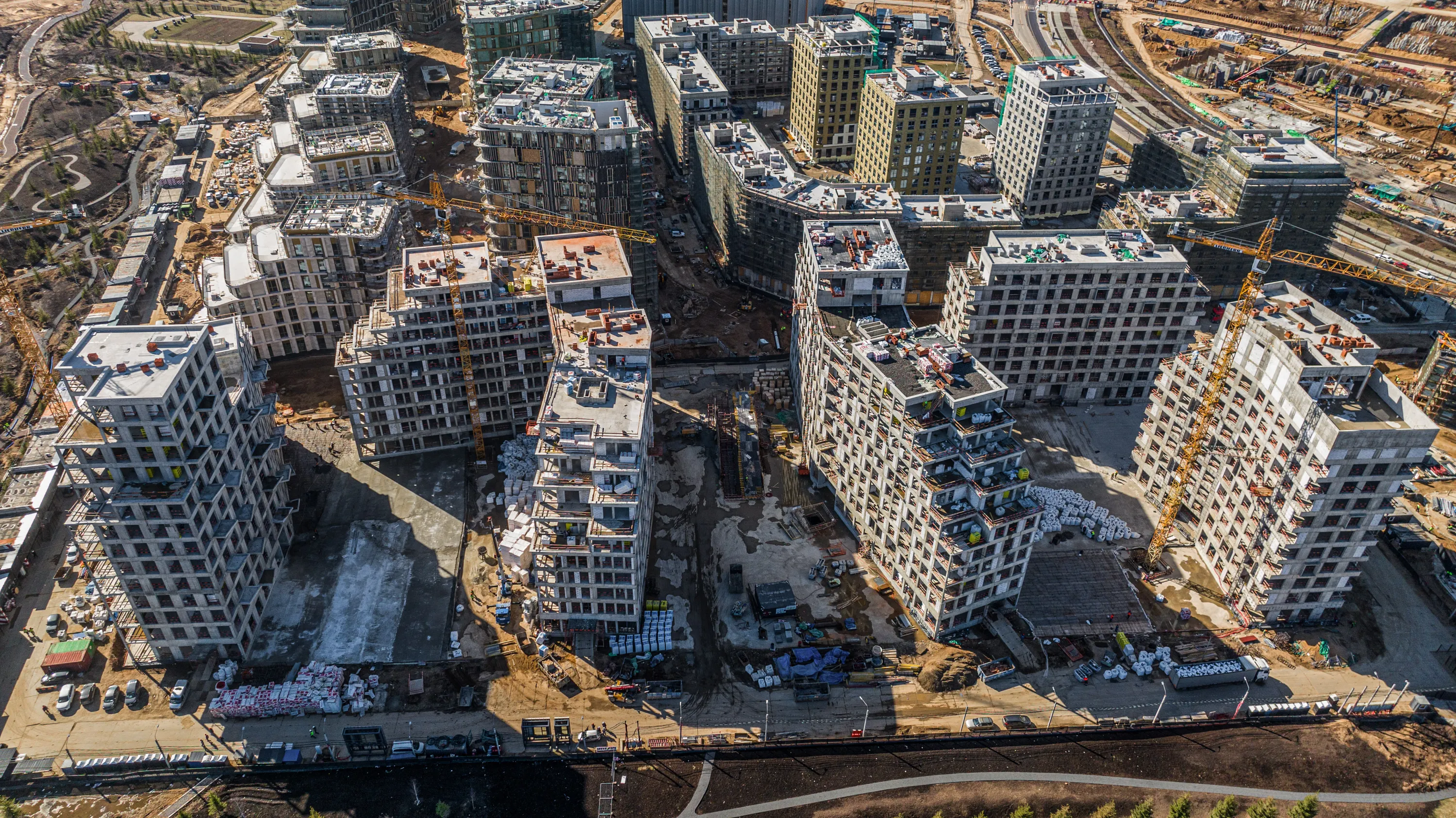 СберСити - квартал В14 ход строительства