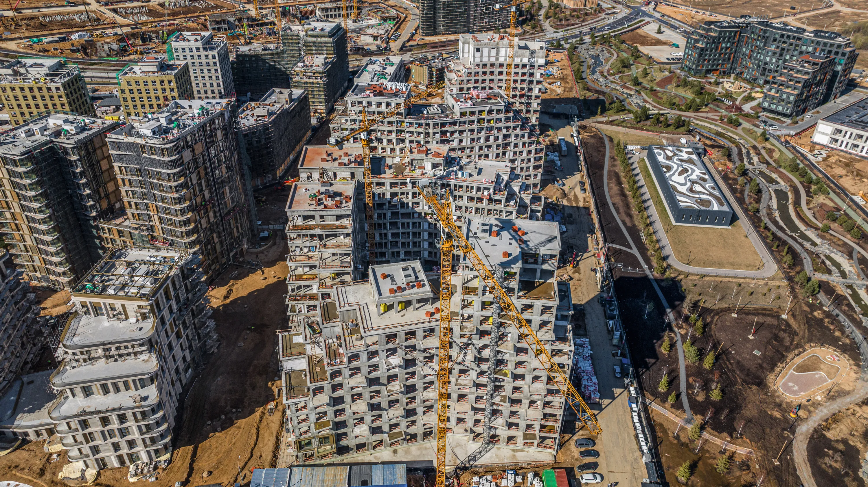 СберСити - квартал В14 ход строительства