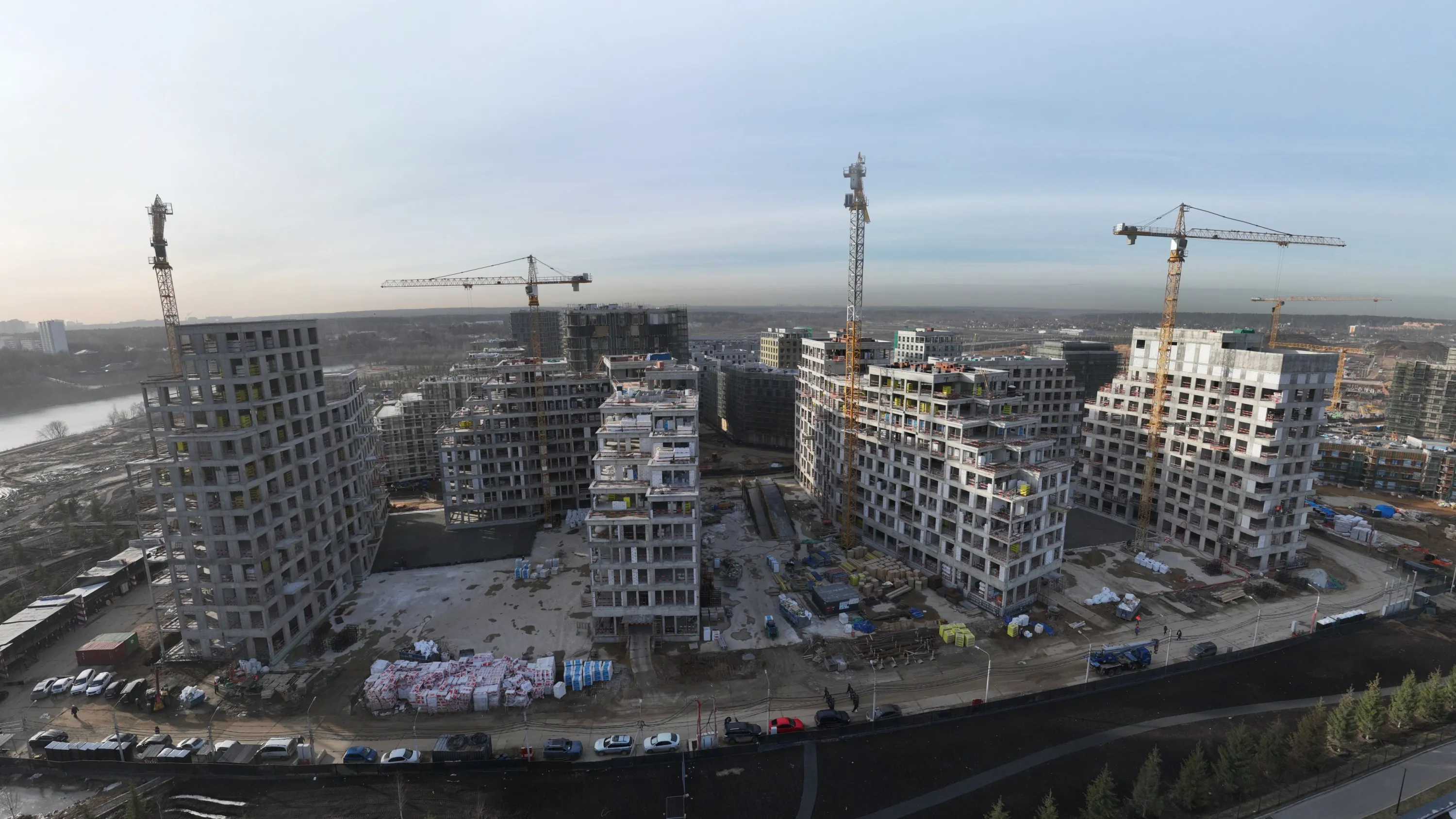 СберСити - квартал В14 ход строительства
