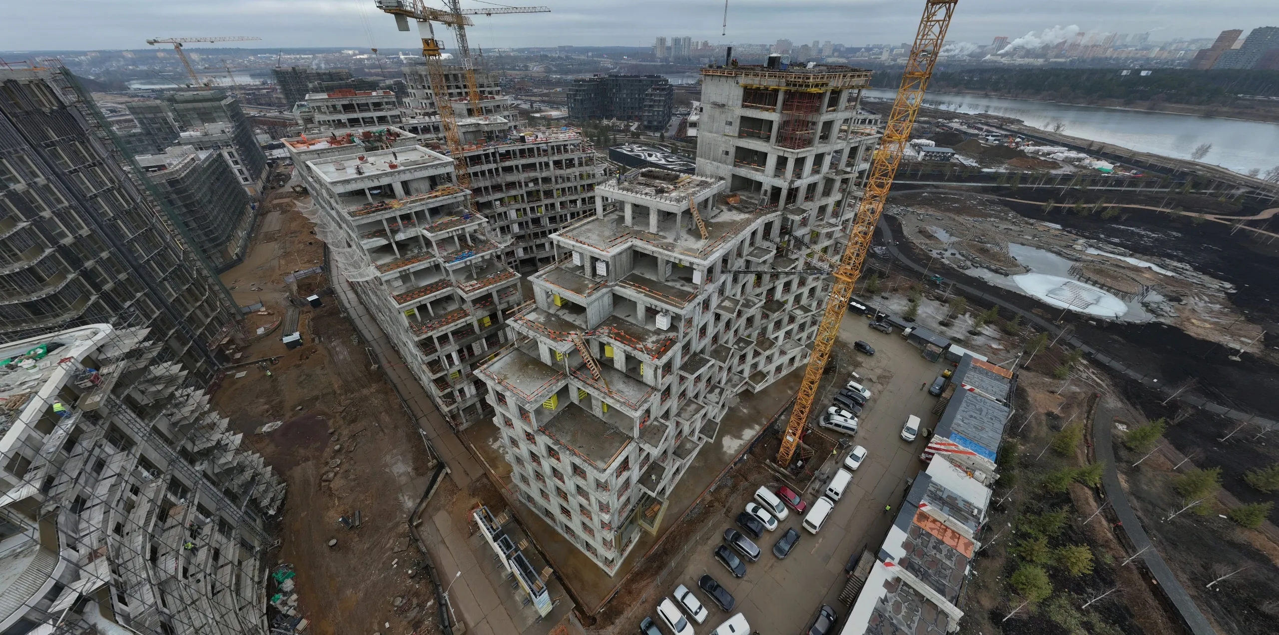 СберСити - квартал В14 ход строительства