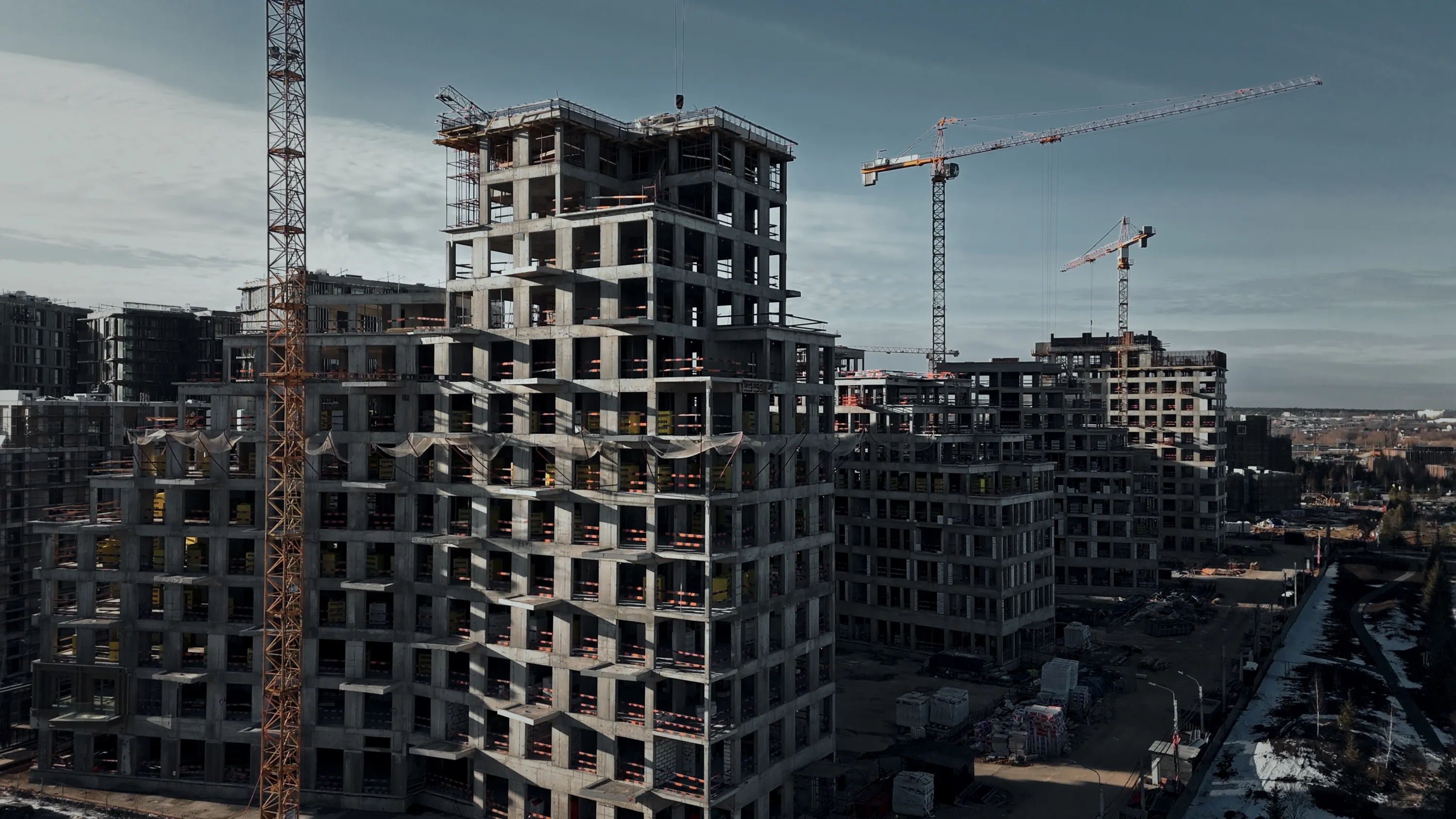 СберСити - квартал В14 ход строительства