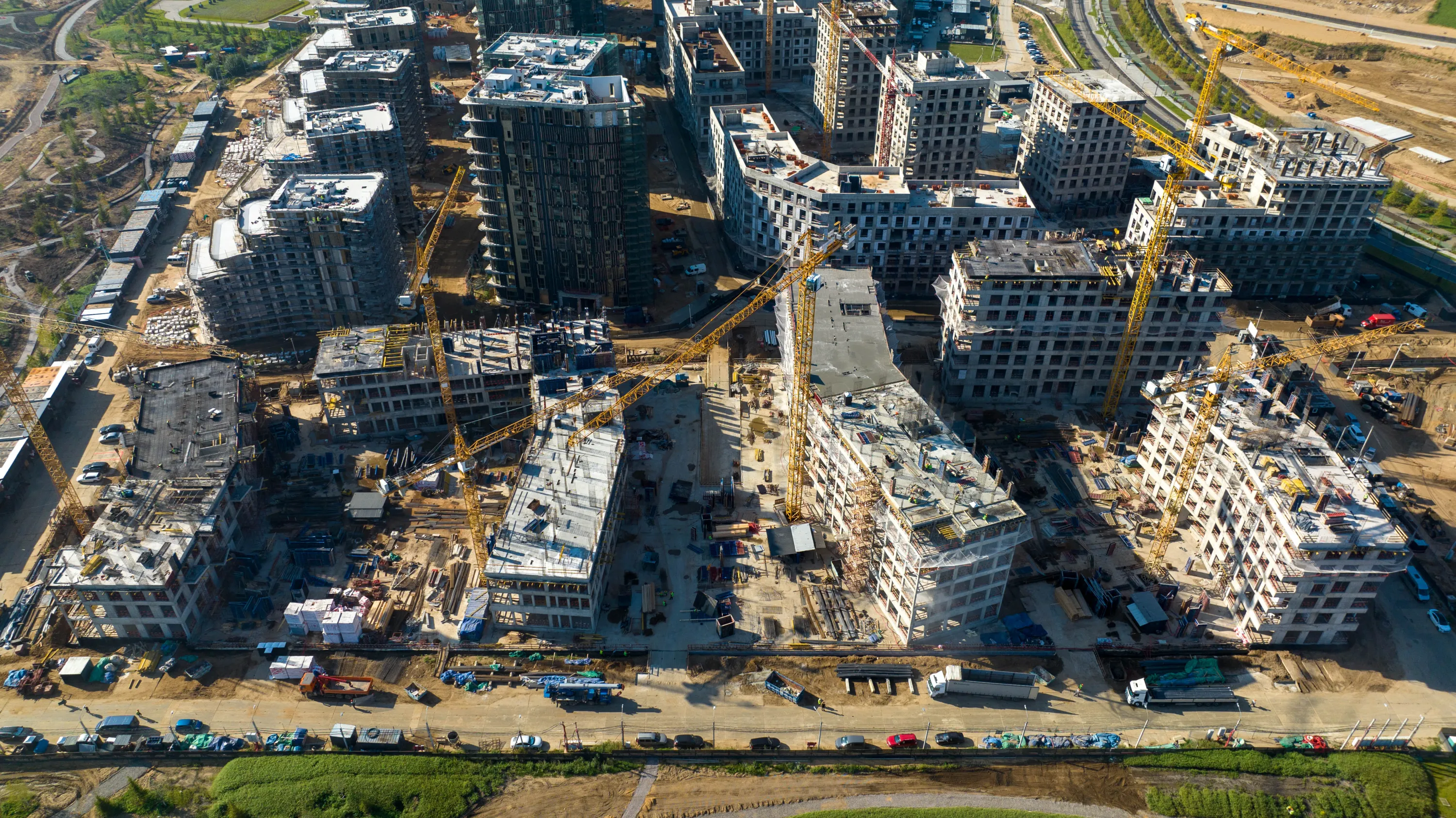 СберСити - квартал В14 ход строительства