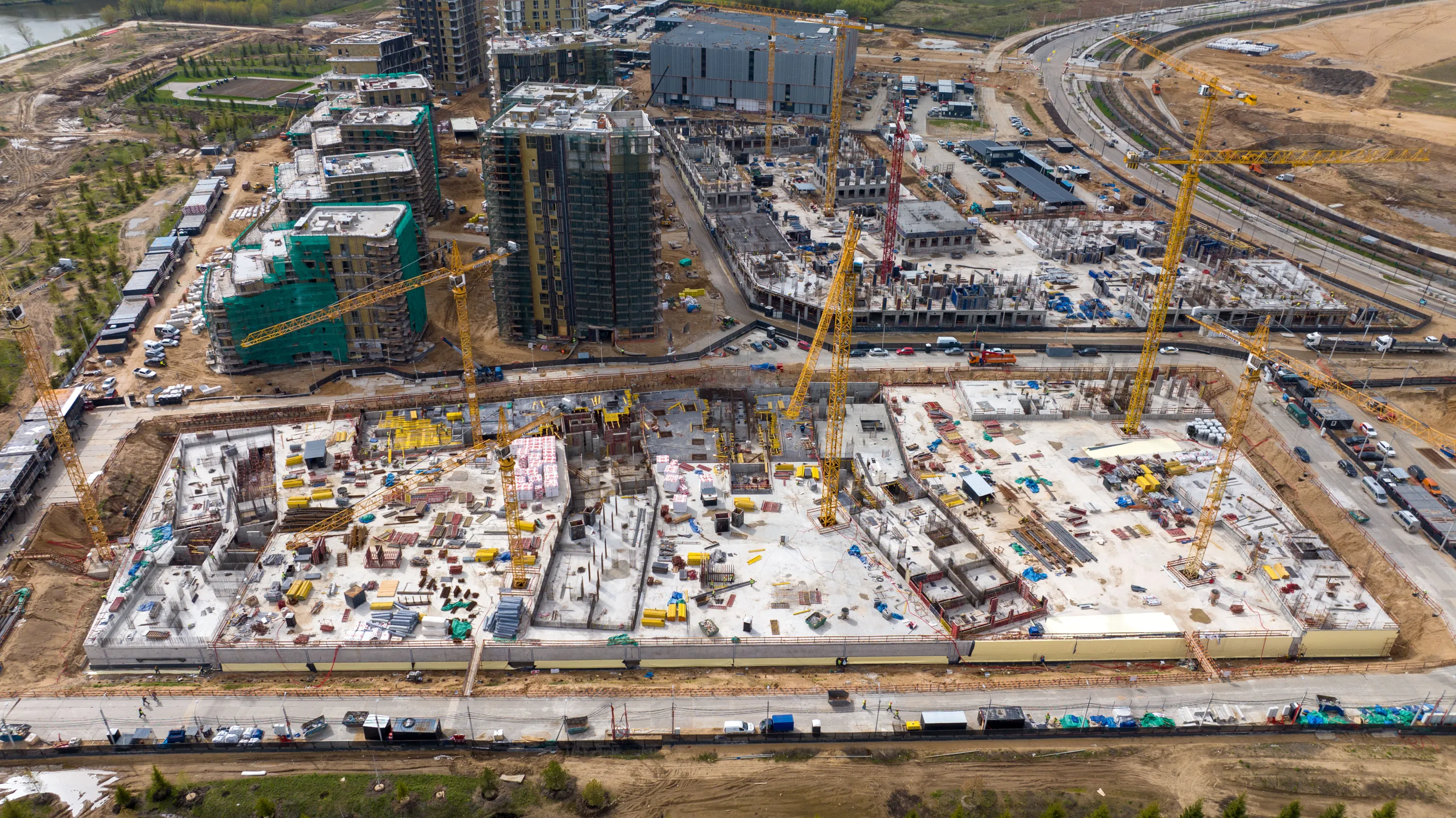 СберСити - квартал В14 ход строительства