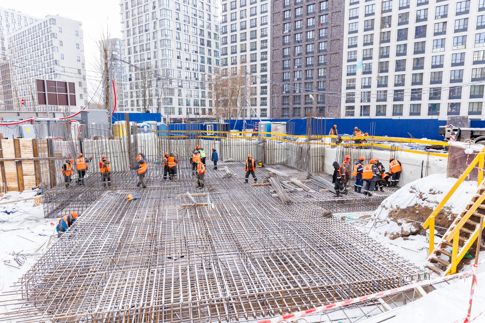 Клубный проект Кутузов Сити ход строительства