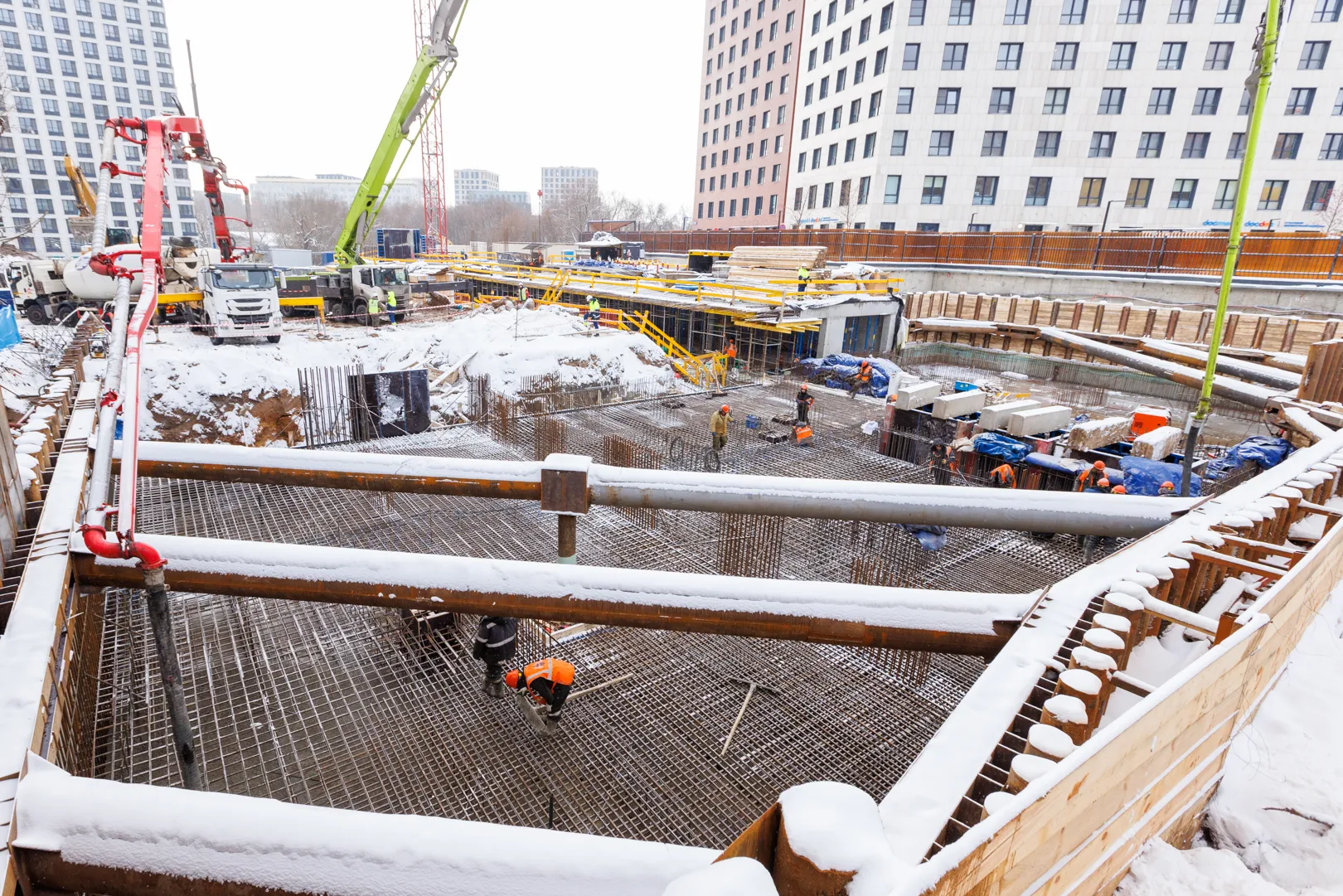 Клубный проект Кутузов Сити ход строительства