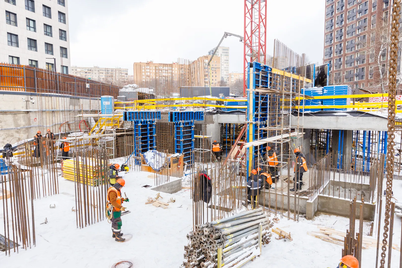 Клубный проект Кутузов Сити ход строительства