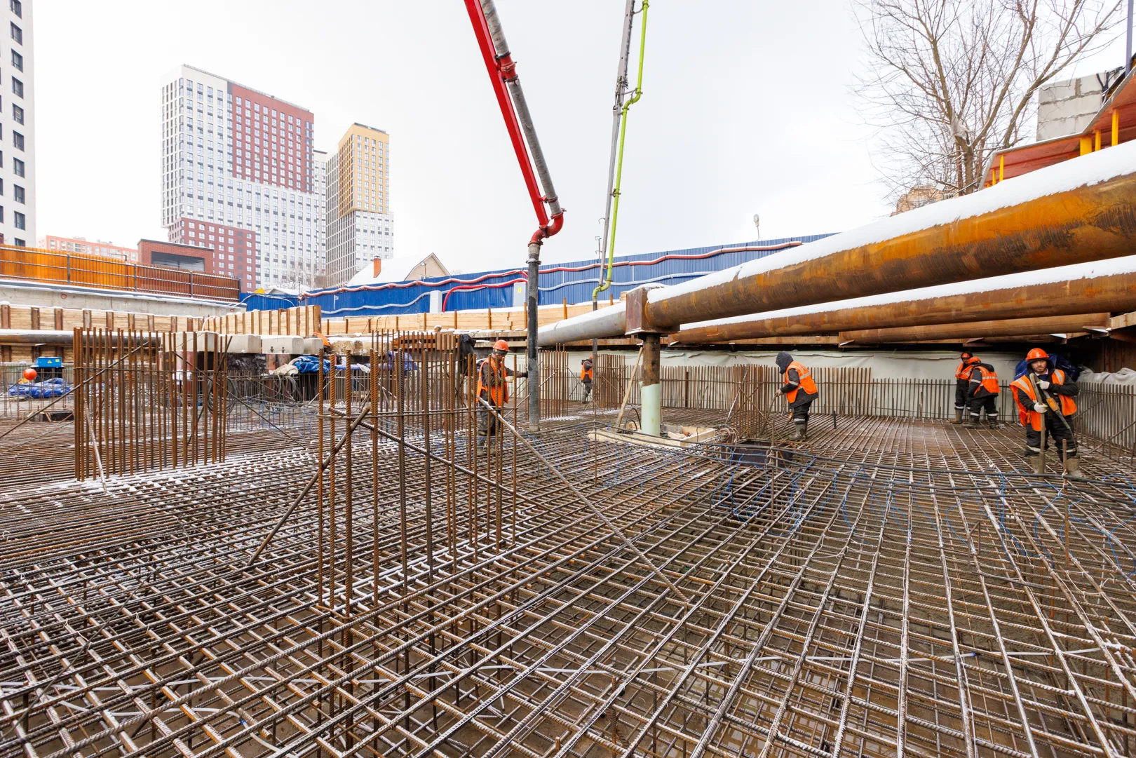 Клубный проект Кутузов Сити ход строительства