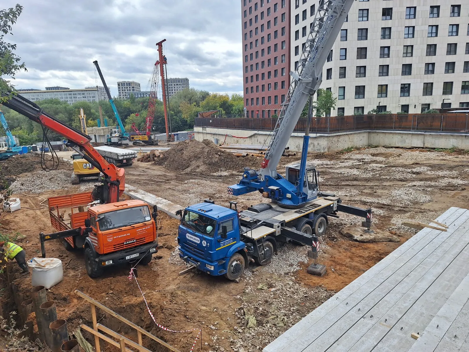 Клубный проект Кутузов Сити ход строительства