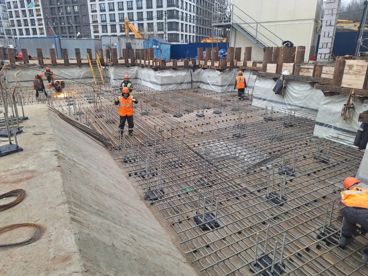 Клубный проект Кутузов Сити ход строительства