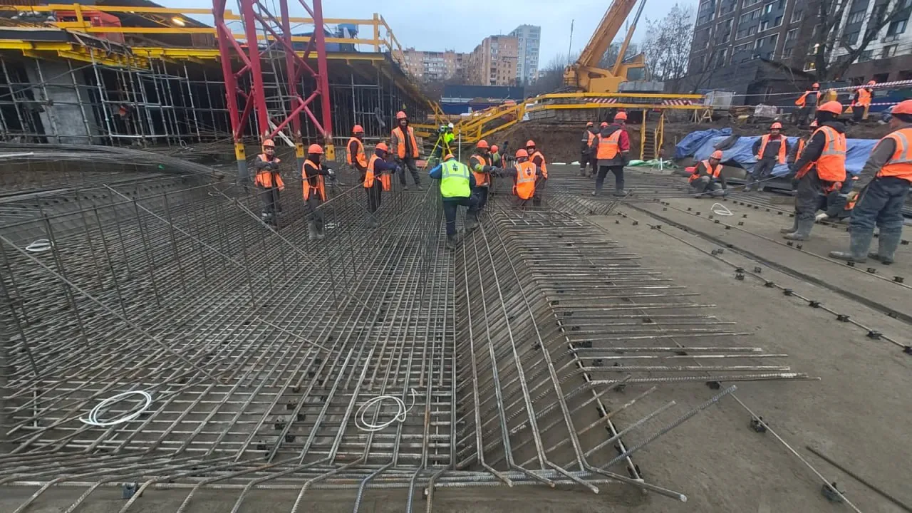 Клубный проект Кутузов Сити ход строительства