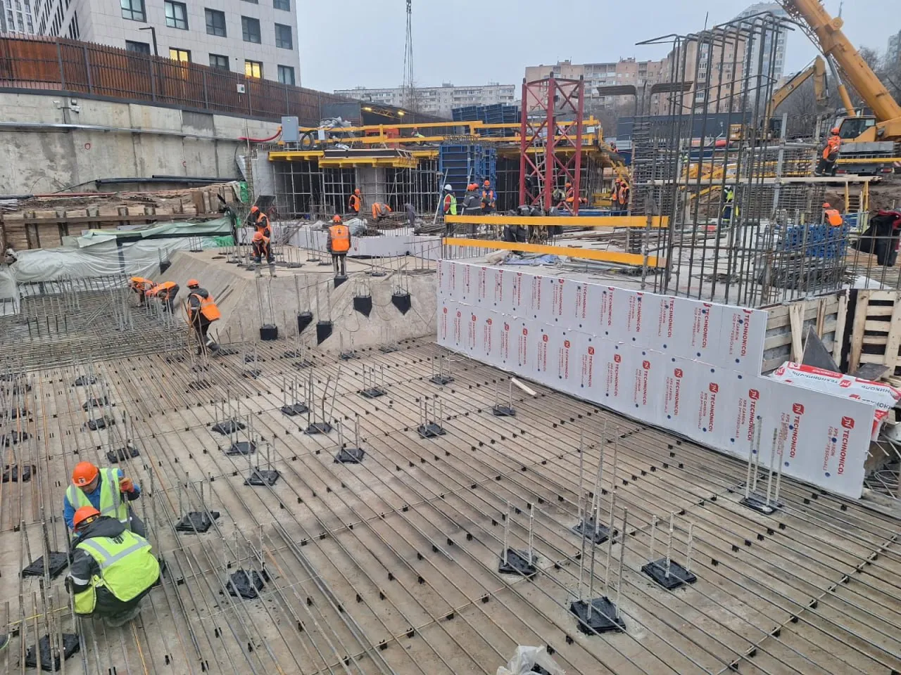 Клубный проект Кутузов Сити ход строительства