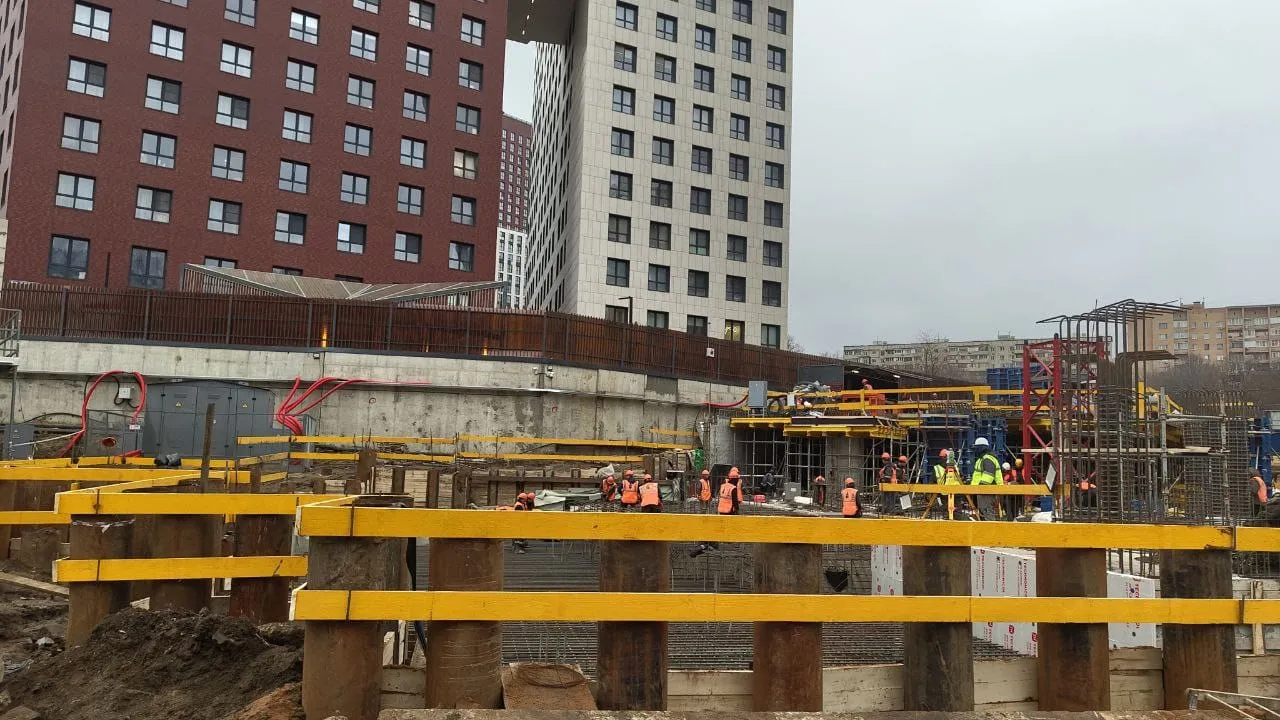 Клубный проект Кутузов Сити ход строительства