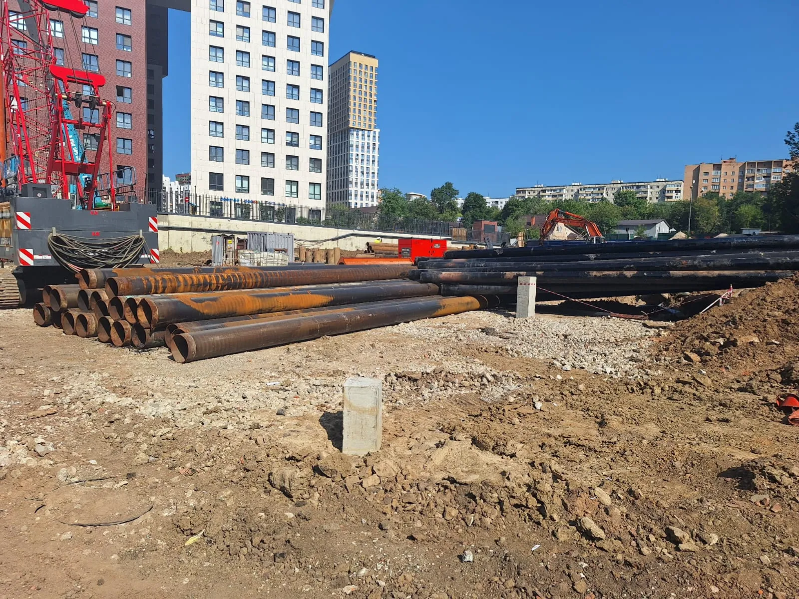 Клубный проект Кутузов Сити ход строительства