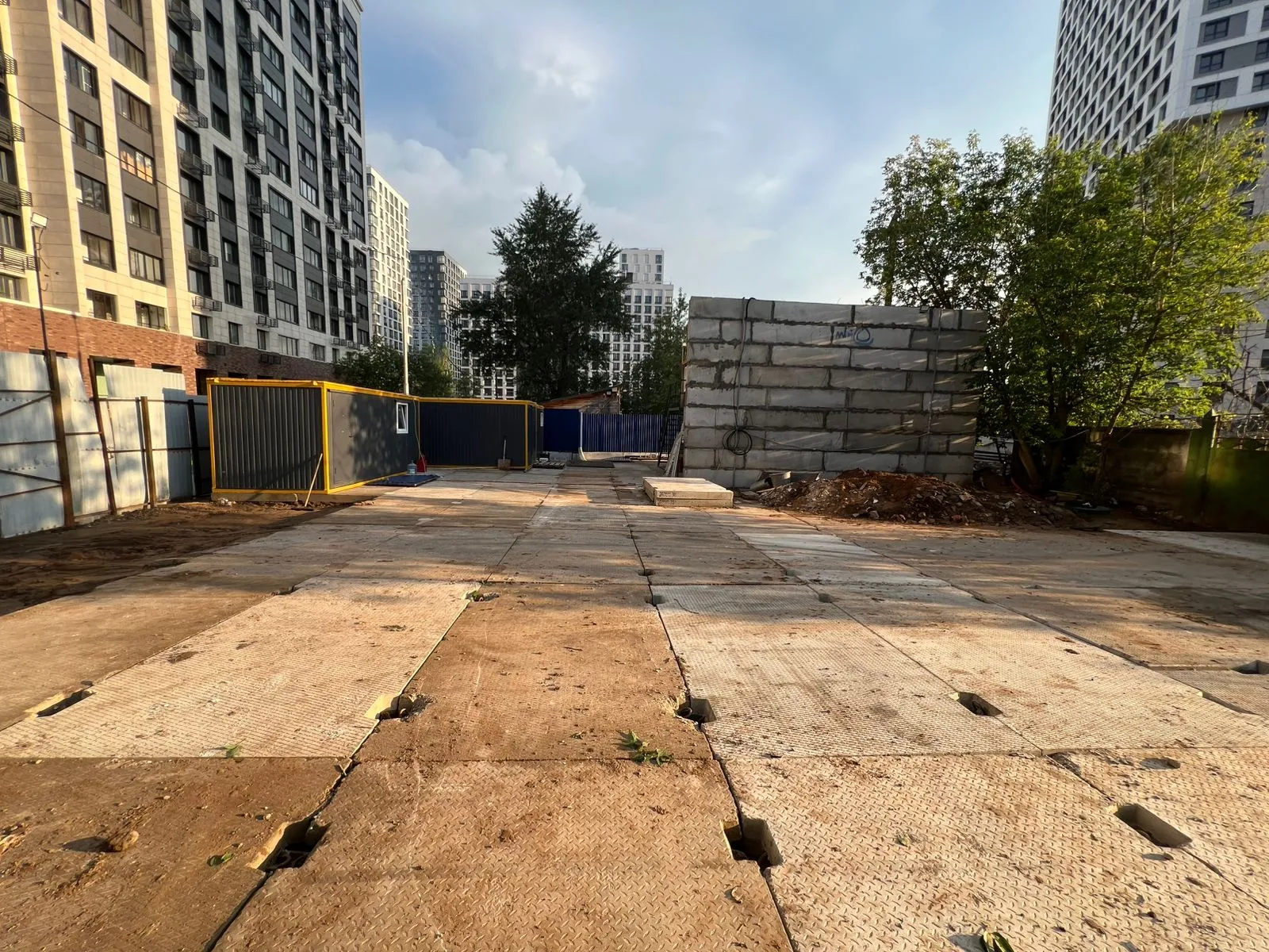 Клубный проект Кутузов Сити ход строительства