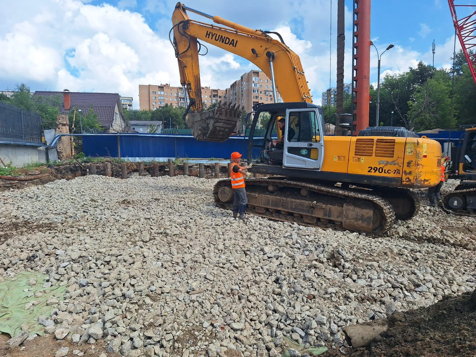 Клубный проект Кутузов Сити ход строительства