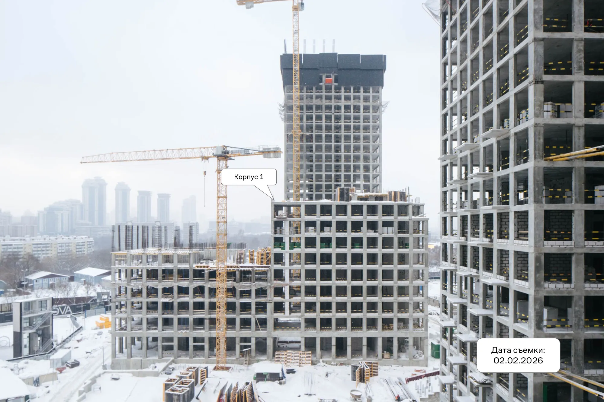 ЖК NOVA (НОВА) ход строительства