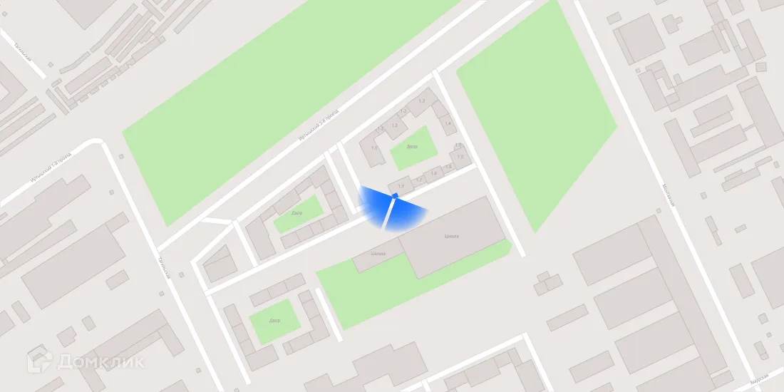 Планировка 2-комнатной квартиры 50.9 м² в ЖК 2-й Иртышский, г. Москва — фото 4