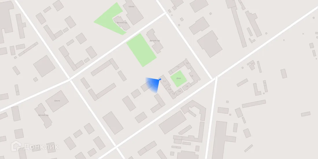 Планировка 1-комнатной квартиры 34.7 м² в ЖК Москворечье, г. Москва — фото 4