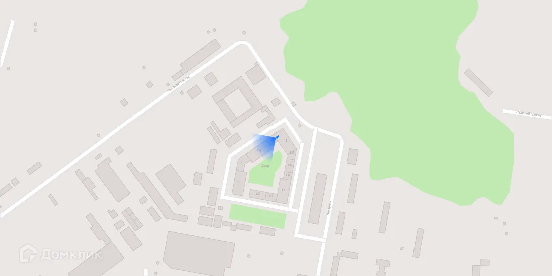 Планировка студии квартиры 25.2 м² в ЖК Полар, г. Москва — фото 3