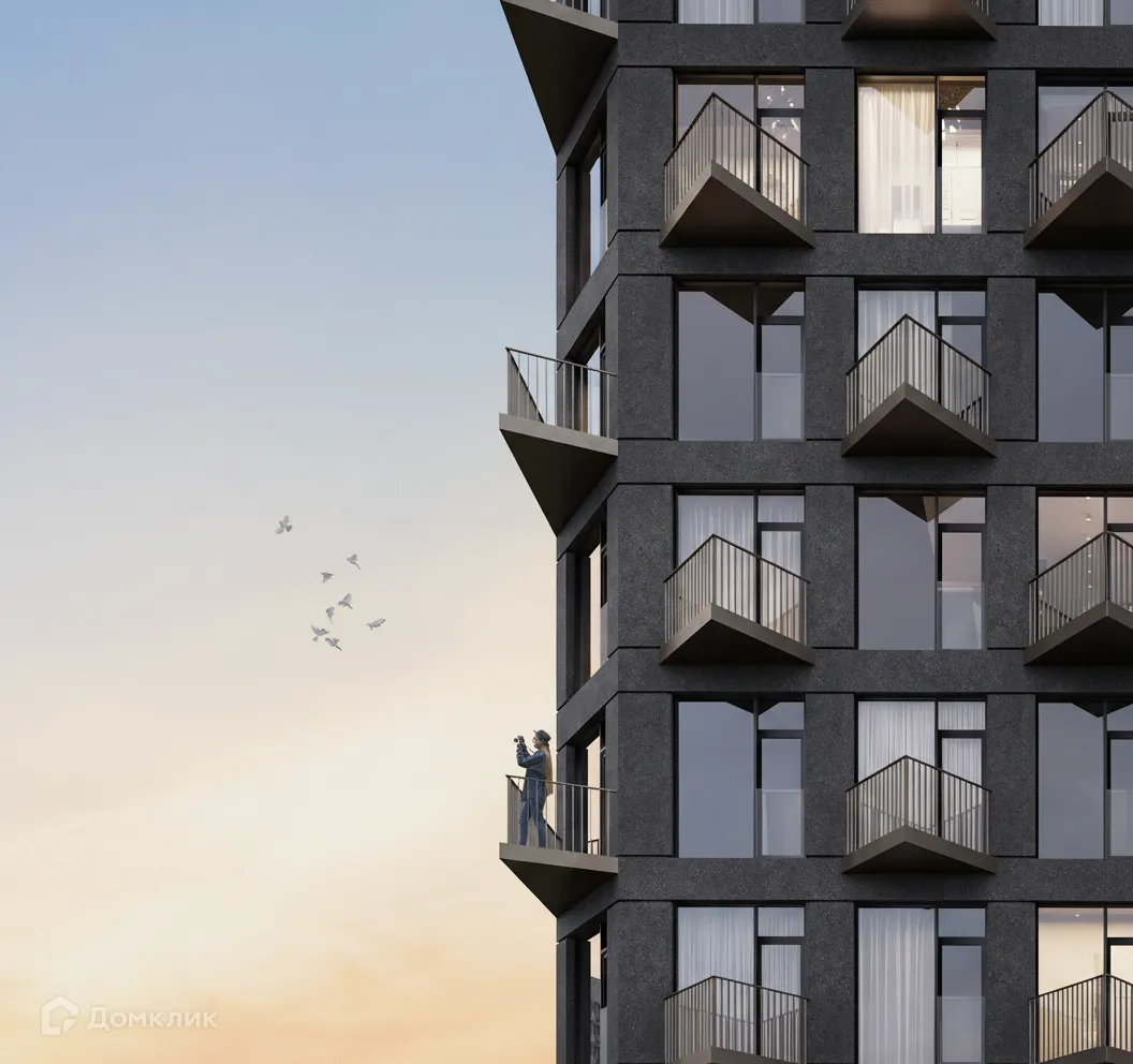 Планировка 3-комнатной квартиры 88.68 м² в ЖК Дом Горизонтов, г. Москва — фото 9