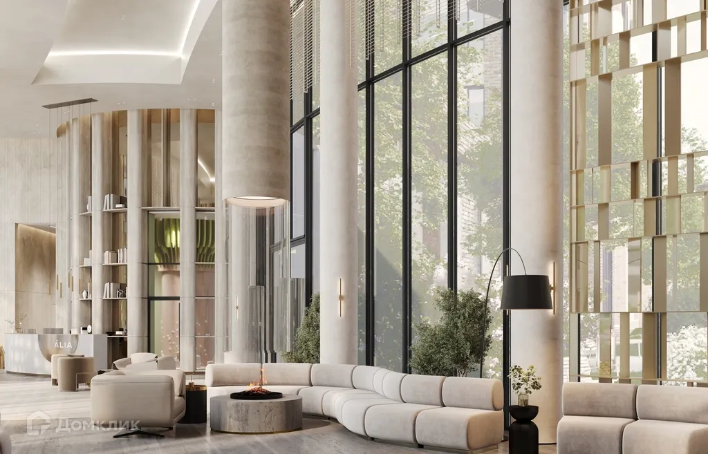 Планировка студии квартиры 26.5 м² в ЖК "Жилой район ALIA (АЛИА)", г. Москва — фото 10