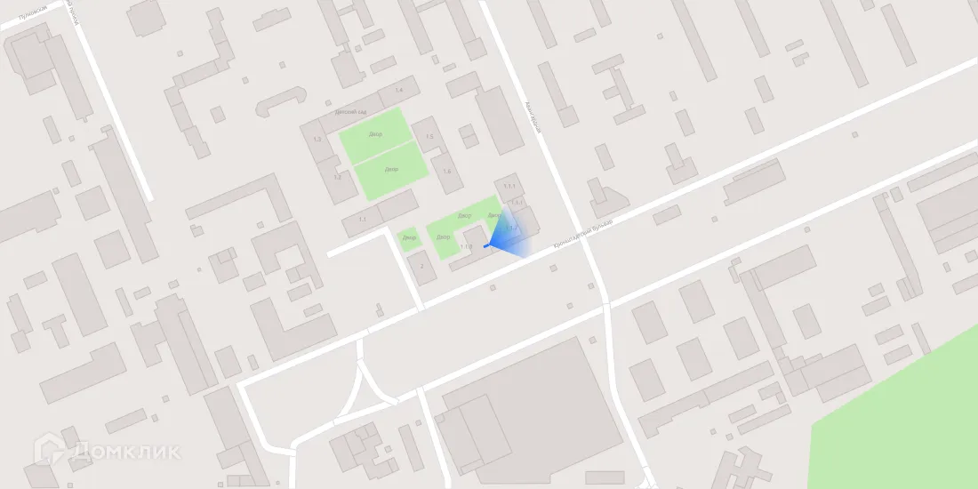 Планировка студии квартиры 22.1 м² в ЖК Кронштадтский 9, г. Москва — фото 3