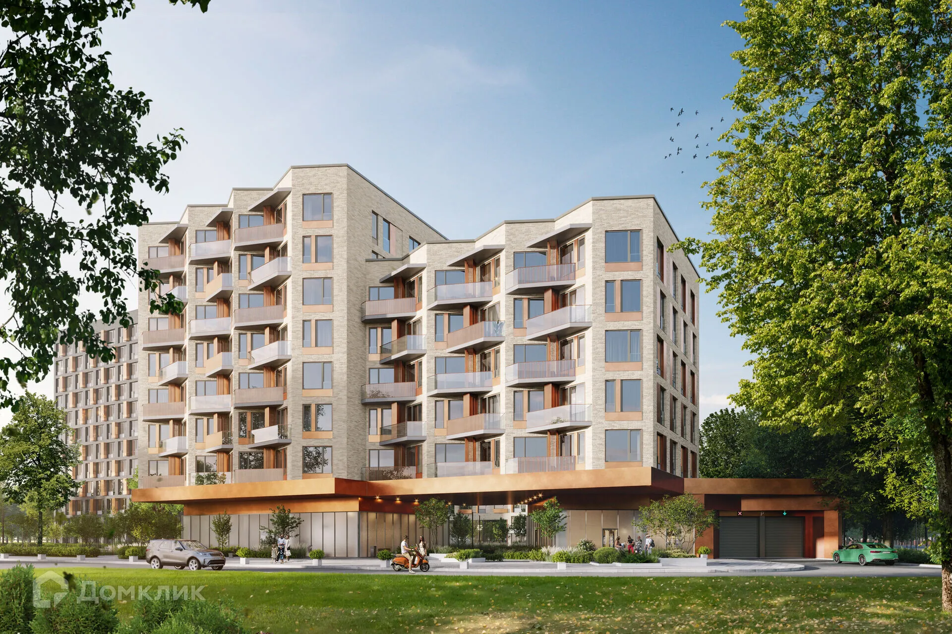 Планировка 3-комнатной квартиры 74.9 м² в ЖК Champine (Шампайн), г. Москва — фото 26