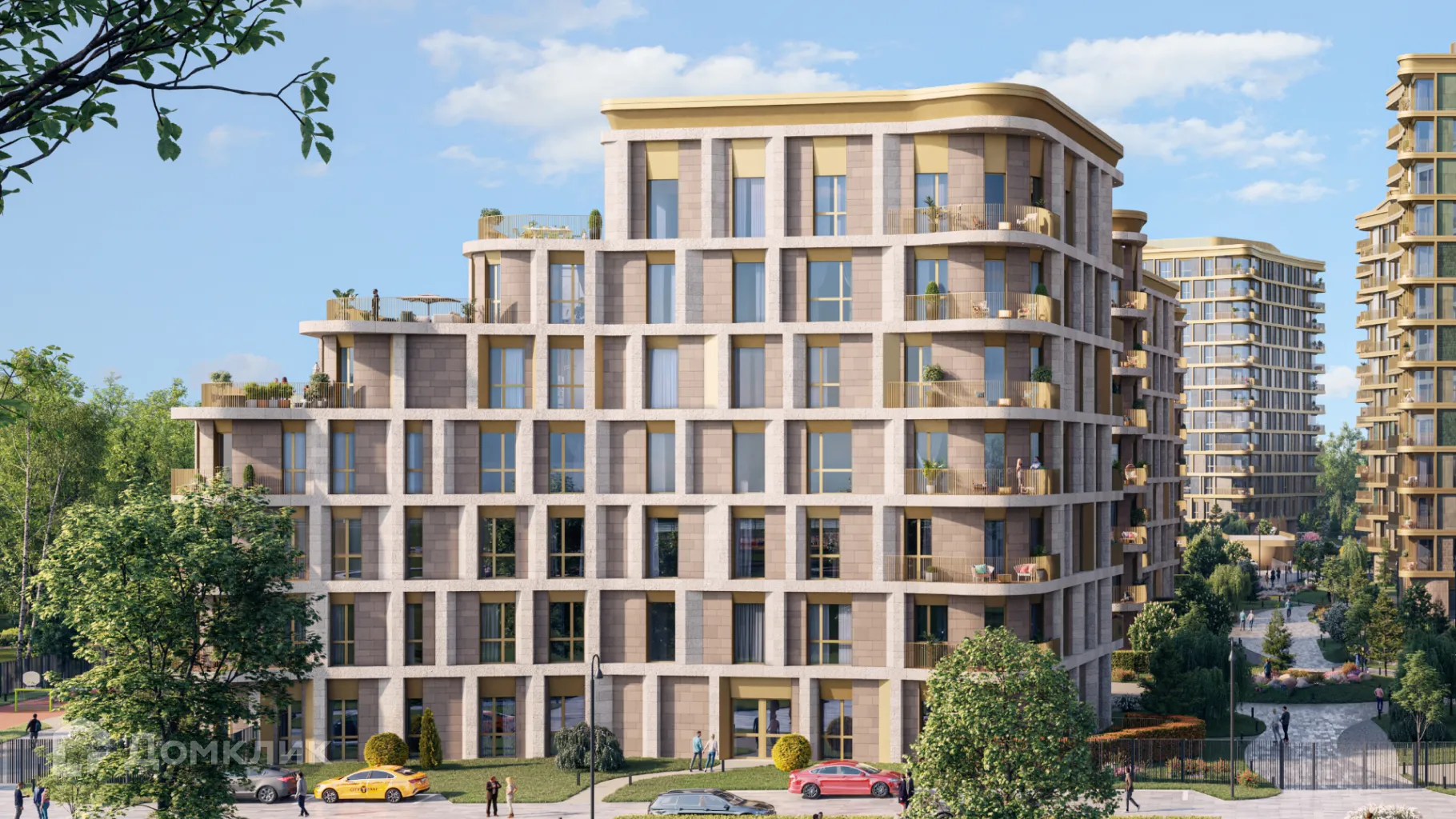 Планировка 3-комнатной квартиры 135.74 м² в СберСити - квартал В19, г. Москва — фото 3