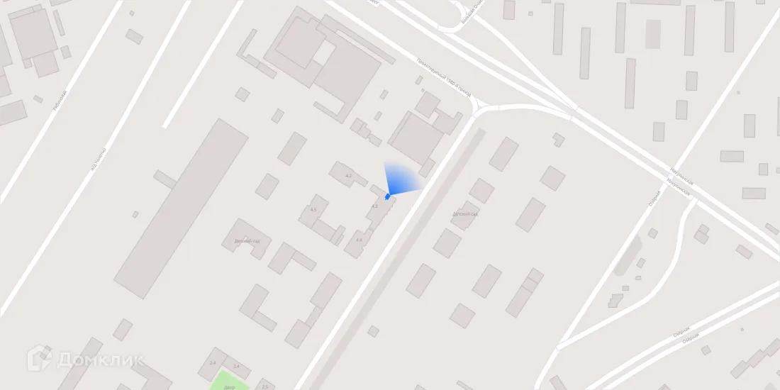 Планировка 1-комнатной квартиры 40.3 м² в ЖК Мичуринский парк, г. Москва — фото 4