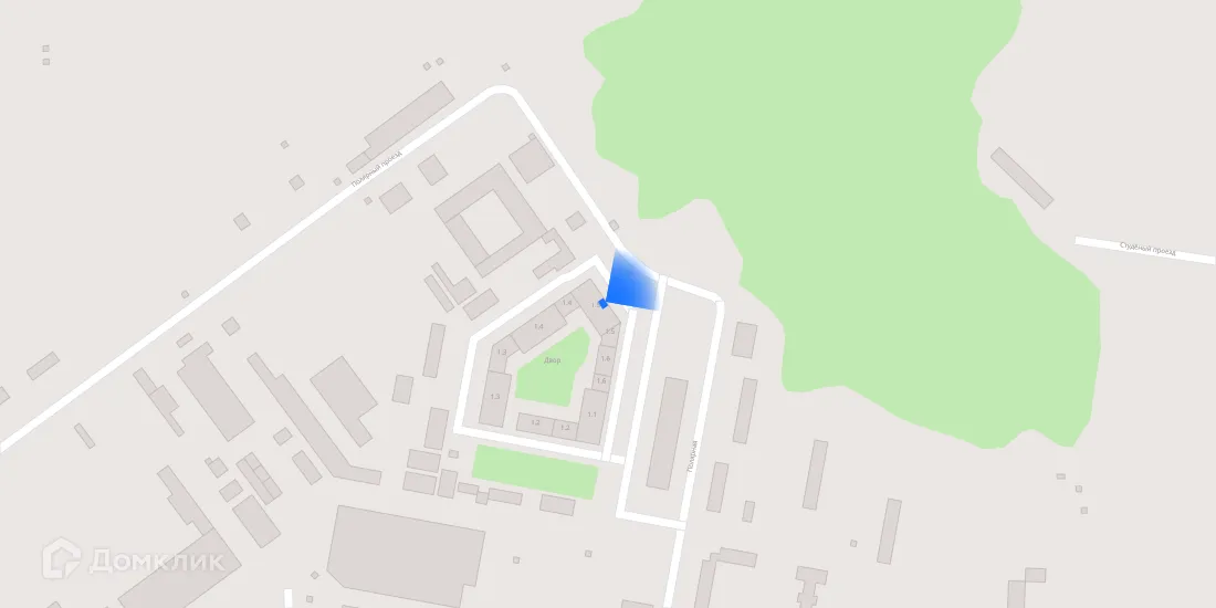 Планировка 2-комнатной квартиры 56 м² в ЖК Полар, г. Москва — фото 4