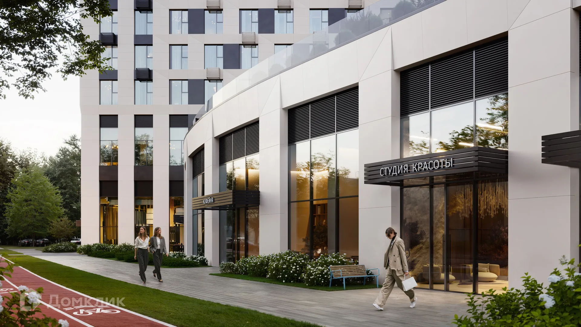 Планировка 1-комнатной квартиры 41.9 м² в Левел Войковская, г. Москва — фото 7