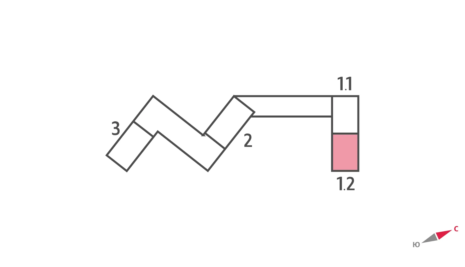 Планировка студии квартиры 26.5 м² в ЖК "Зиларт", г. Москва — фото 4