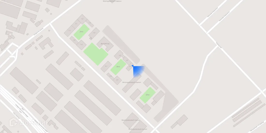 Планировка 1-комнатной квартиры 32.2 м² в ЖК Лосиноостровский парк, г. Москва — фото 3