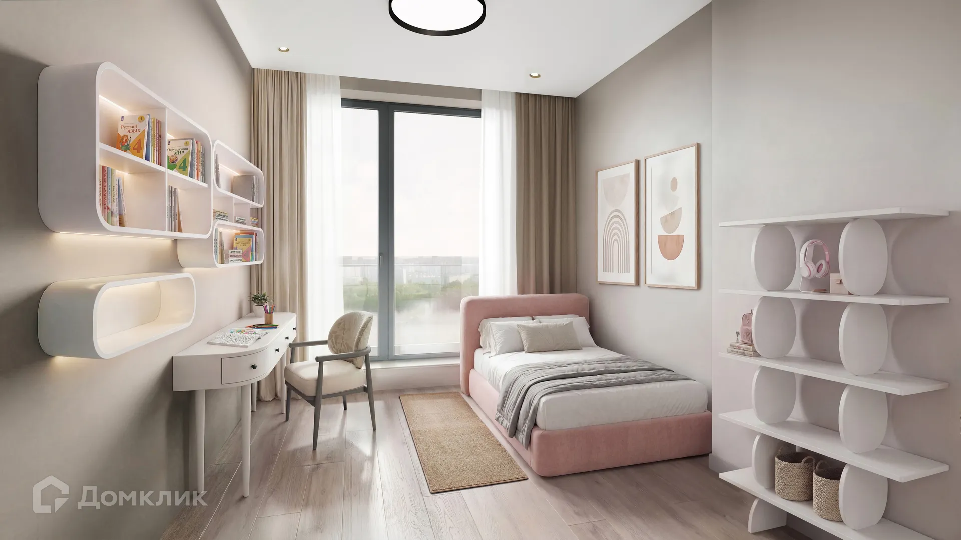 Планировка 1-комнатной квартиры 39.4 м² в ЖК "Жилой район ALIA (АЛИА)", г. Москва — фото 22