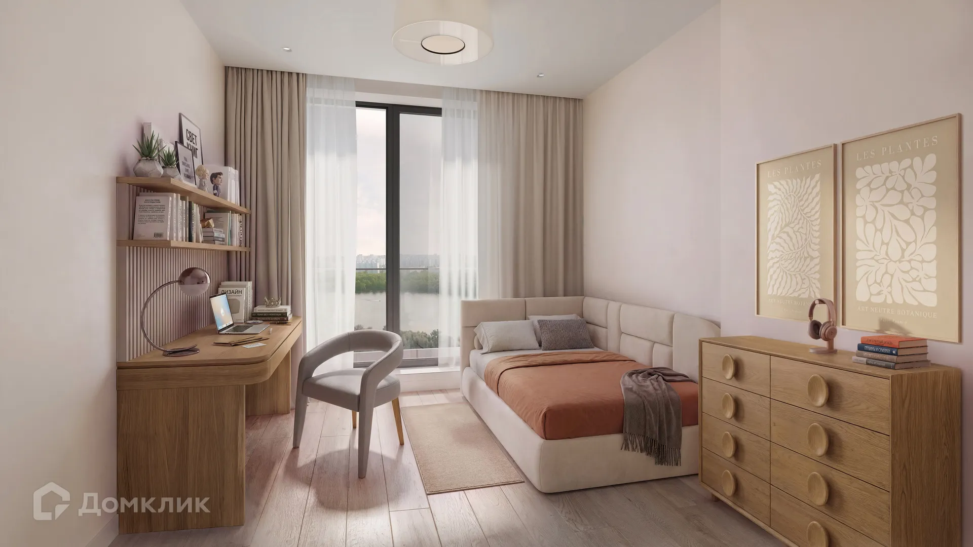 Планировка 1-комнатной квартиры 39.4 м² в ЖК "Жилой район ALIA (АЛИА)", г. Москва — фото 23