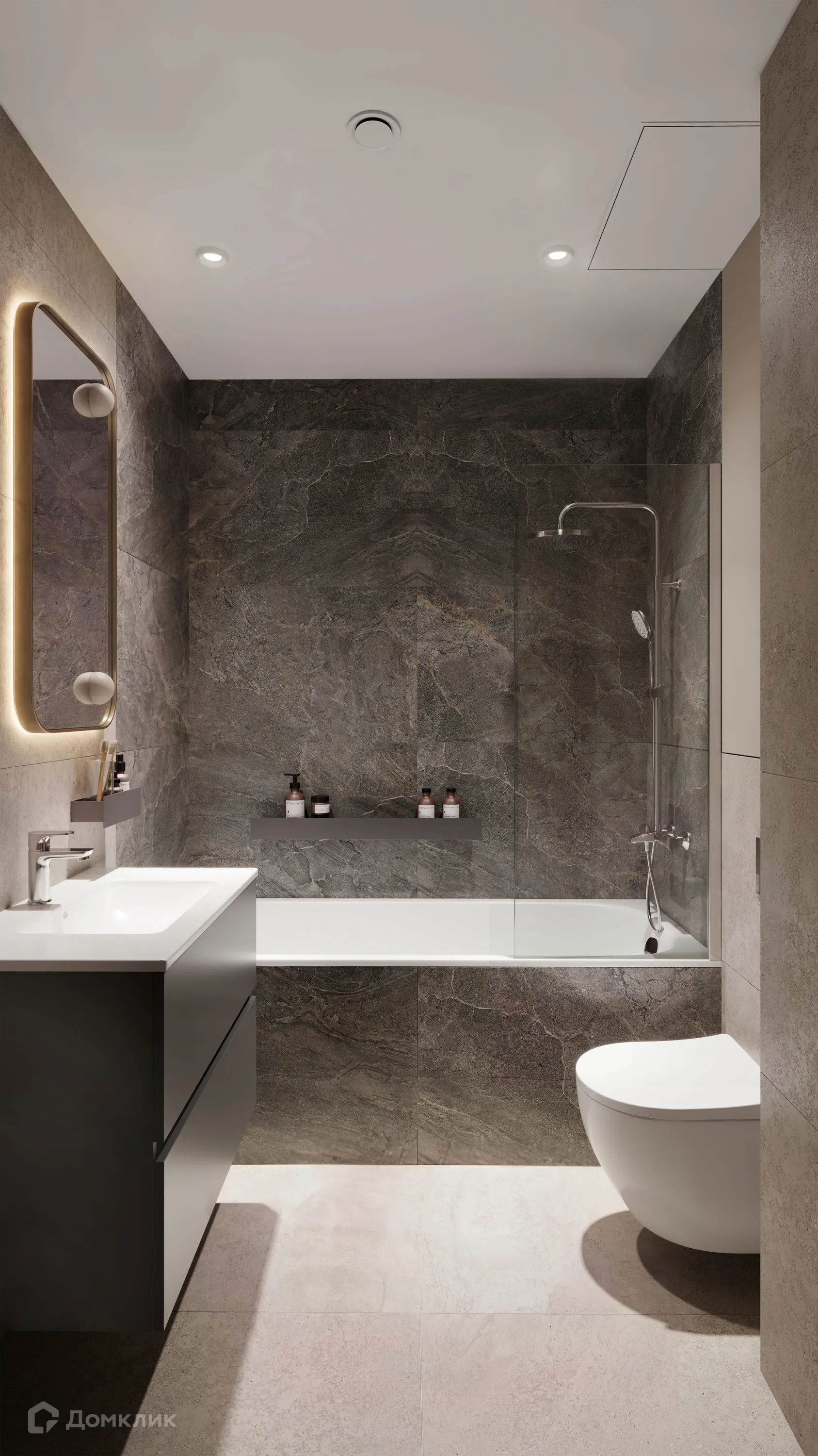 Планировка 1-комнатной квартиры 39.4 м² в ЖК "Жилой район ALIA (АЛИА)", г. Москва — фото 25